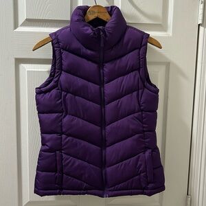Purple Puffer Vest